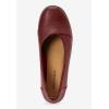 Comfortview Women’s Wide Width The Gab Flat(New Wine)