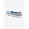 Comfortview Women’s Wide Width The Jazlyn Slip-On(Denim)