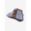 Comfortview Women’s Wide Width The Payton Shootie(Blue Stripe)