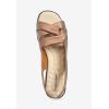 Comfortview Women’s Wide Width The Pearl Sandal(Bronze)