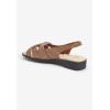 Comfortview Women’s Wide Width The Pearl Sandal(Bronze)