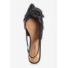 Comfortview Women’s Wide Width The Tia Slingback(Black)
