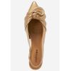 Comfortview Women’s Wide Width The Tia Slingback(Gold)