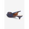 Comfortview Women’s Wide Width The Tia Slingback(Navy)