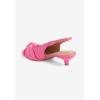 Comfortview Women’s Wide Width The Tia Slingback(Pink Croco)