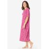 Dreams & Co. Plus Size Long Print Sleepshirt(Pink Hearts)