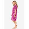 Dreams & Co. Plus Size Print Sleepshirt(Peony Xoxo)