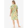 Dreams & Co. Plus Size Print Sleepshirt(Yellow Cats)