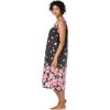 Only Necessities Plus Size Sleeveless Print Lounger(Waterfall Paisley)