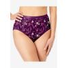 Plus Size Full Coverage Microfiber Panty 3-Pack(Assorted Floral Pack)
