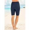 Swim 365 Women’s Plus Size High-Waist Swim Bike Short(Navy)