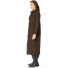 Woman Within Plus Size Button Front Corduroy Dress(Chocolate)