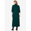 Woman Within Plus Size Mockneck Dress(Emerald Green)