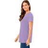 Woman Within Plus Size Perfect Crewneck Tunic(Soft Iris)