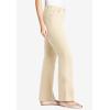 Woman Within Plus Size Tall Stretch Denim Five-Pocket Bootcut Jeans – 32 T, Natural Khaki