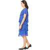 Woman Within Plus Size Three-Tier Dress(Royal)