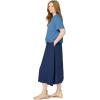 Woman Within Plus Size Two-Fer Tee Dress(Blue Coast Navy)