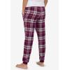 ellos Plus Size Plaid Flannel Sleep Pants(Midnight Berry Plaid)