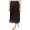 Comfort Choice Plus Size 2-Pack 31″ Half Slip(Black)