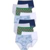 Comfort Choice Plus Size Full Coverage Stretch Cotton Brief 5-Pack(Plaid Bows Pack)