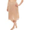 Comfort Choice Plus Size Half Slip 25″ 2-Pack(Nude)