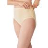 Comfort Choice Plus Size Microfiber Adaptive Panty 2-Pack(Black Nude Pack)