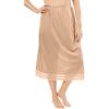 Comfort Choice Plus Size Snip-To-Fit Half Slip(Nude)