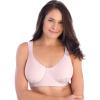 Comfort Choice Women’s Plus Size Petal Boost Underwire Bra(Shell Pink)
