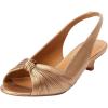 Comfortview Katelyn Slingback Low Heel Women’s Dress Shoes (Wide Widths Available)(Gold)