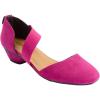 Comfortview Women’s Plus Size The Camilla Pump(Magenta)