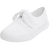 Comfortview Women’s Wide Width The Anzani Sneaker(White)
