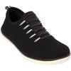 Comfortview Women’s Wide Width The Ariya Sneaker(Black)