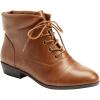 Comfortview Women’s Wide Width The Darcy Bootie(Cognac)