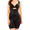 Secret Solutions Women’s Plus Size Power Shaper Firm Control Wear-Your-Own-Bra Body Shaper(Black)