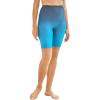 Swim 365 Women’s Plus Size High-Waist Swim Bike Short(Dip Dye)