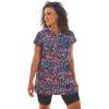 Swimsuits For All Women’s Chlorine Resistant Swim Tunic (Plus(Party Multi)