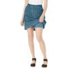 Woman Within Plus Size Perfect Denim Skort(Indigo)