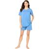 Woman Within Plus Size Serenada Shorty Pajamas(Dusty Indigo)
