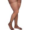 Women’s Plus Size Daysheer Pantyhose(Black)