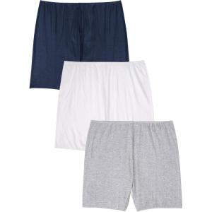 Comfort Choice Plus Size Cotton Bloomer 3-Pack(Basic Pack)