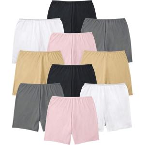 Comfort Choice Plus Size Cotton Boxer 10-Pack(Basic Pack)