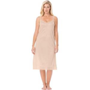 Comfort Choice Plus Size Full Slip Snip-To-Fit(Nude)