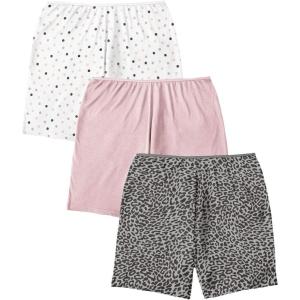 Comfort Choice Plus Size Stretch Cotton Boxer 3-Pack(Grey Jaguars Pack)