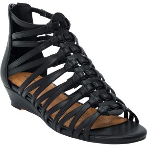 Comfortview Women’s Wide Width The Helen Sandal(Black)