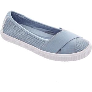 Comfortview Women’s Wide Width The Jazlyn Slip-On(Denim)