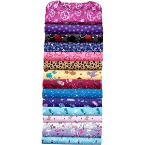 Dreams & Co. Plus Size Long Print Sleepshirt(Glass Blue Peacock)