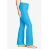 Woman Within Plus Size Tall Stretch Denim Five-Pocket Bootcut Jeans – 28 T, Paradise Blue