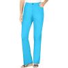 Woman Within Plus Size Tall Stretch Denim Five-Pocket Bootcut Jeans – 28 T, Paradise Blue