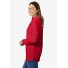 Woman Within Plus Size Perfect Mockneck Tunic(Classic Red)