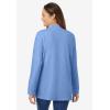 Woman Within Plus Size Perfect Mockneck Tunic(French Blue)
